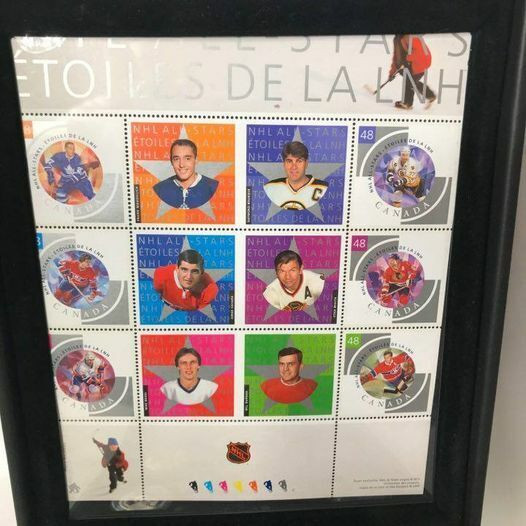 2003 CANADA NHL ALL STAR STAMP AND MEDALLION SET - photo 2