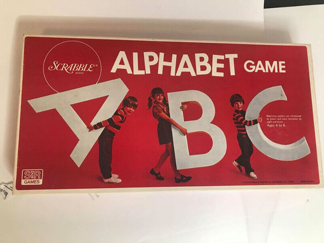 1972 Scrabble Crossword Game For Juniors - photo 2