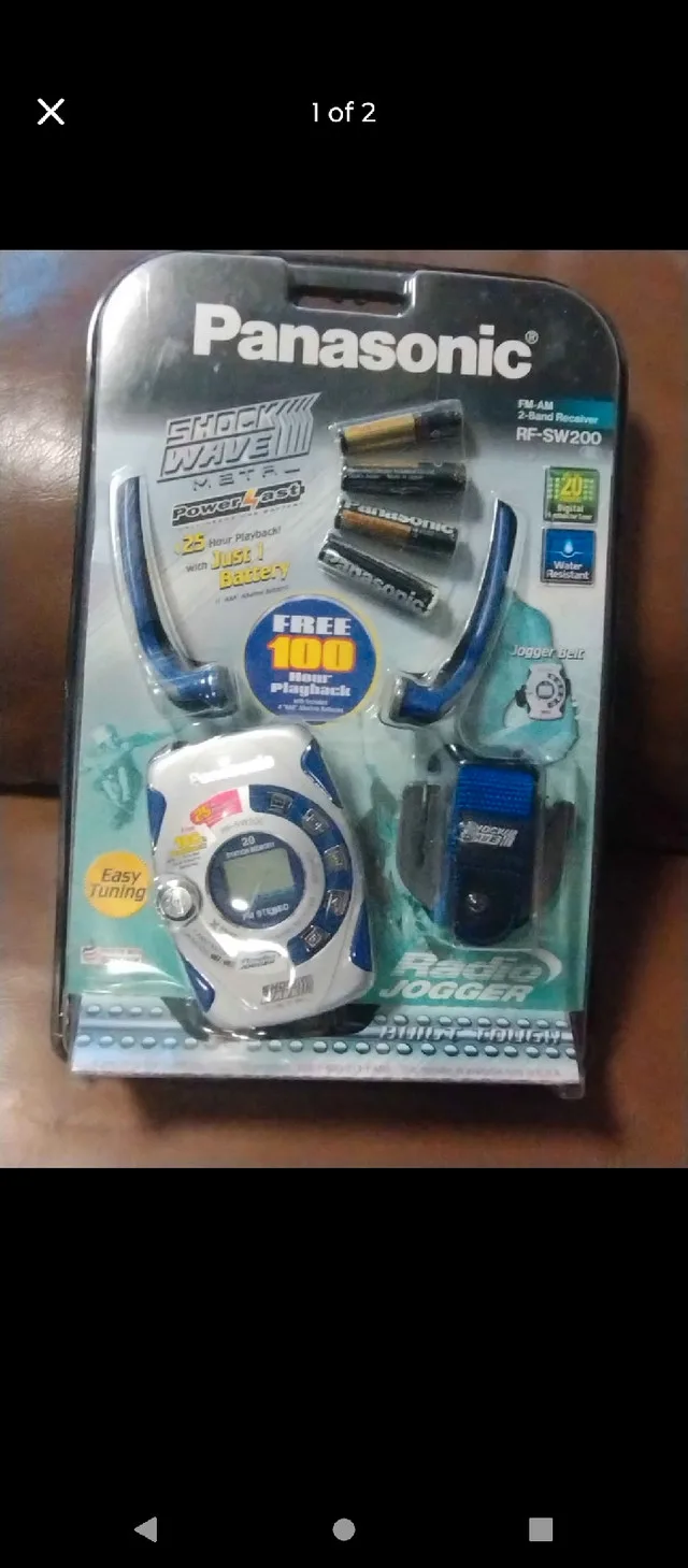 Panasonic RF-SW200P-A AM/FM Portable thumbnail