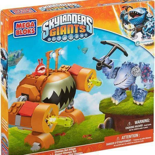 Mega Bloks Skylanders Chompy Bot Attack BNIB thumbnail