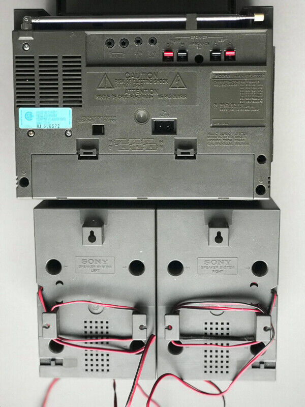 Sony CFS-5000S AM/FM-MW-SW 7 Band Receiver/Recorder Vintage - photo 3