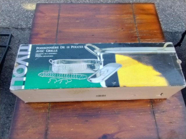 Tivoli 18 inch Fish Poacher with Poaching Crib BNIB - photo 3
