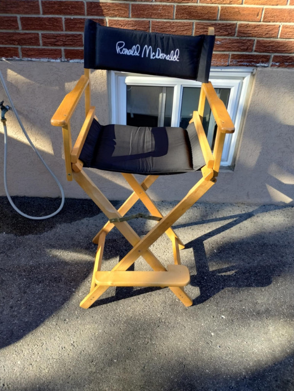 Ronald McDonald McDonald's Director Chair - photo 2