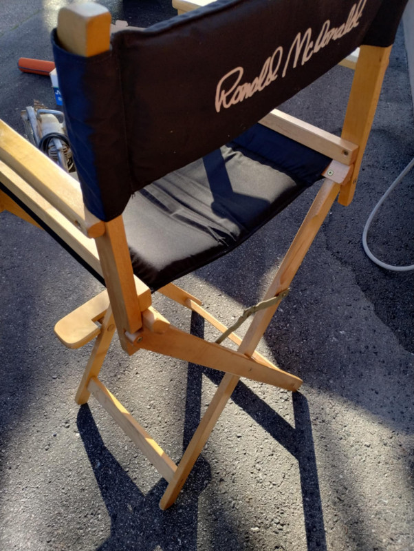 Ronald McDonald McDonald's Director Chair - photo 5