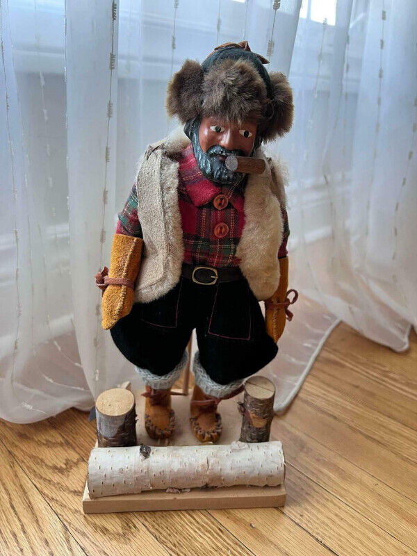 Handmade Realistic Lumberjack Figure