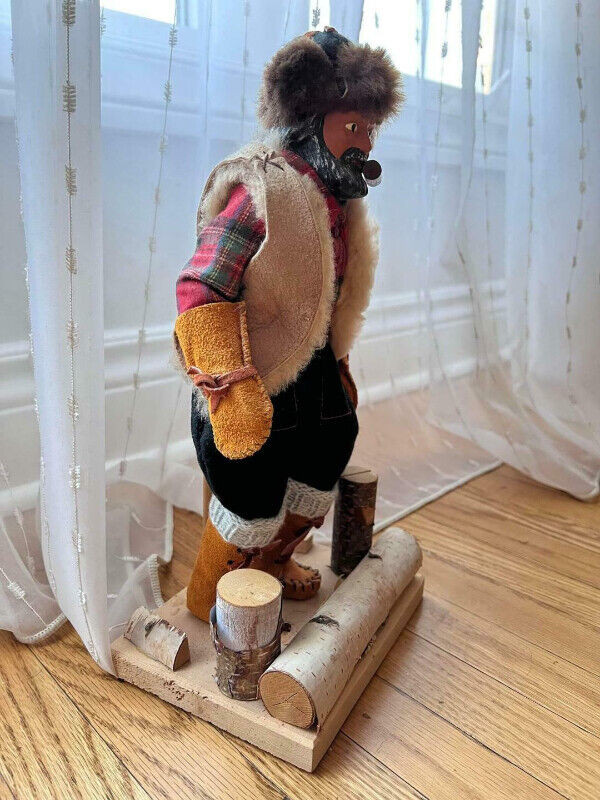 Handmade Realistic Lumberjack Figure - photo 4