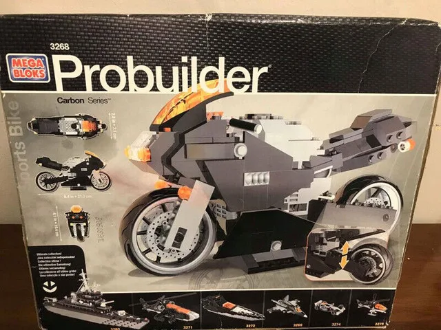 Mega Bloks Probuilder Sports Bike #3268 thumbnail