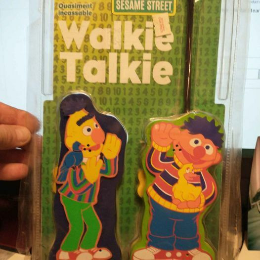 1998 Bert & Ernie Walkie Talkies