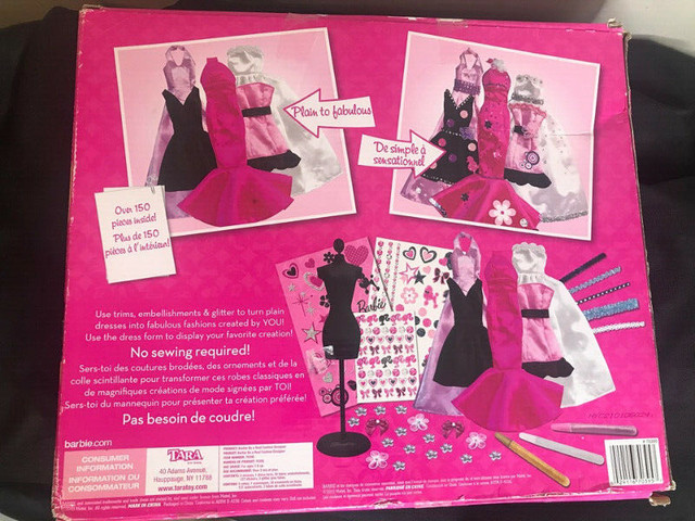 Mattel 2010 Barbie Fashion Designer 5 Dresses - photo 2