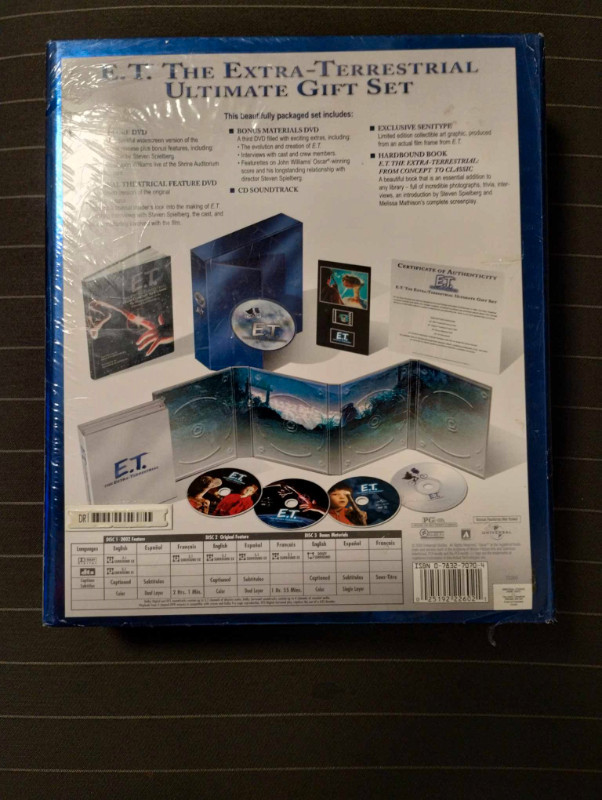 2002 E.T. The Extra-Terrestrial Ultimate Gift Set BNIB - photo 2