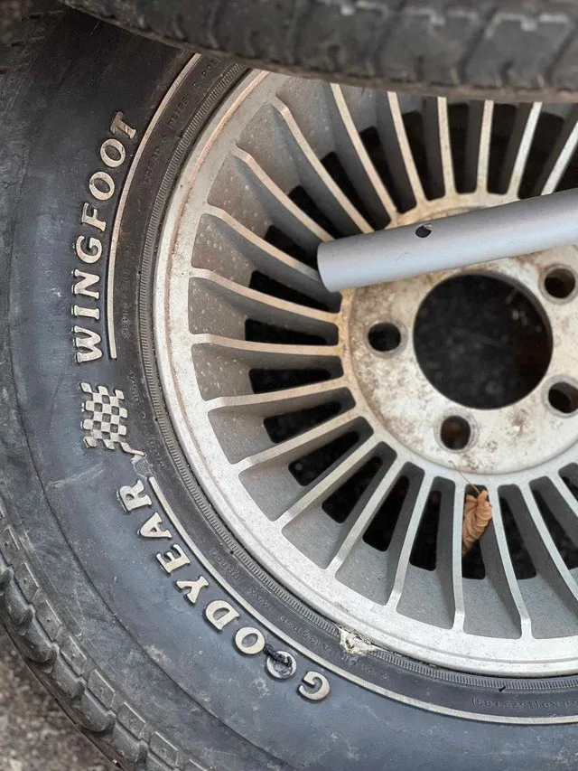 Vintage EagleGT/Goodyear Wingfoot 14" Tires image indicator(4)