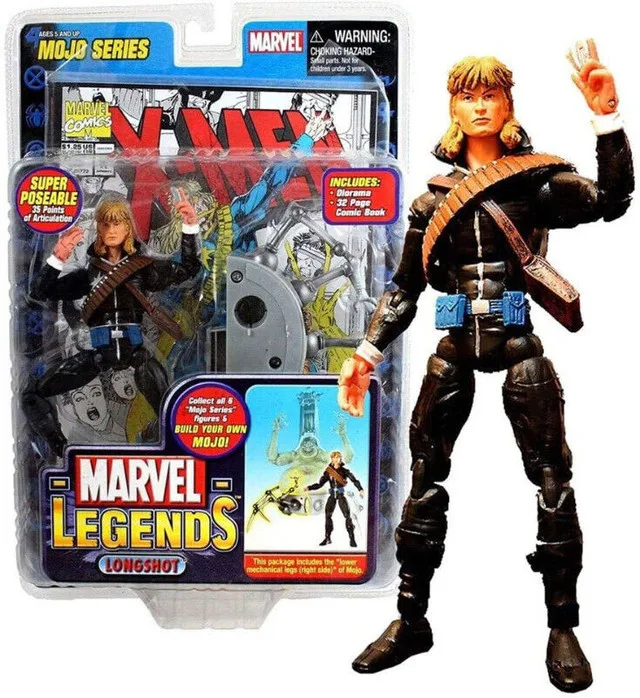 Marvel Legends Series 14 Action Figure Longshot BNIB thumbnail