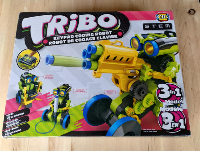 Tribo 3-in-1 Keypad Coding Robot