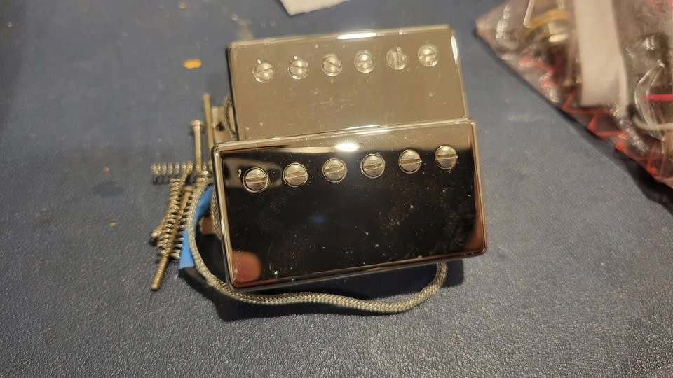 $400 Gibson '57 Classic Plus Pickup Neck + Bridge Set (Free Inst - photo 3