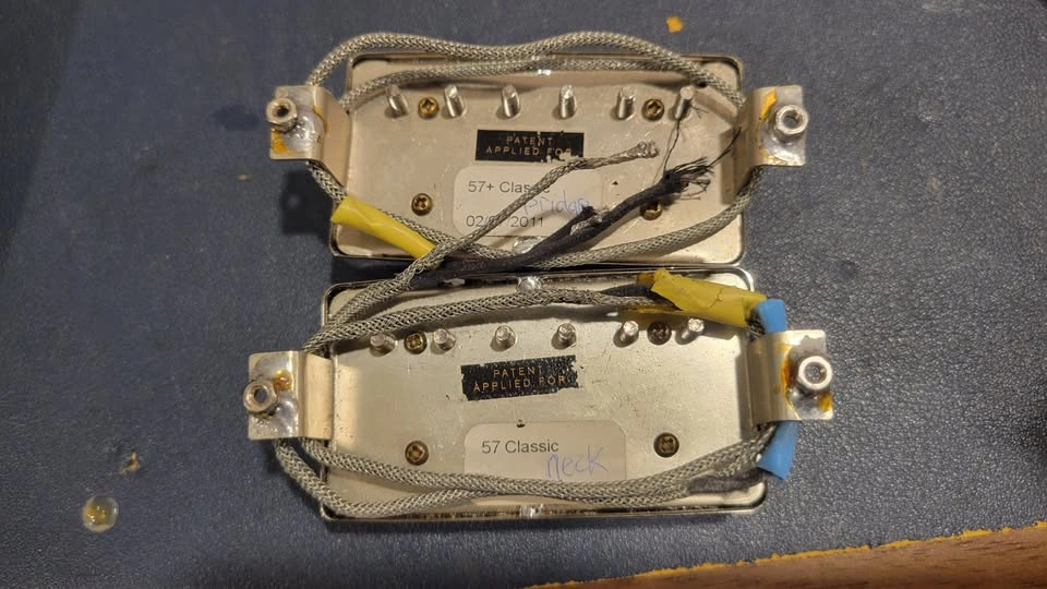 $400 Gibson '57 Classic Plus Pickup Neck + Bridge Set (Free Inst - photo 4
