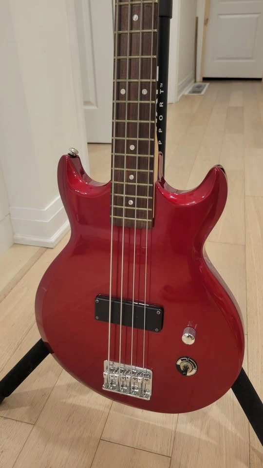 $270 Ibanez GIO GAXB150 Electric Bass – Metallic Red - photo 3