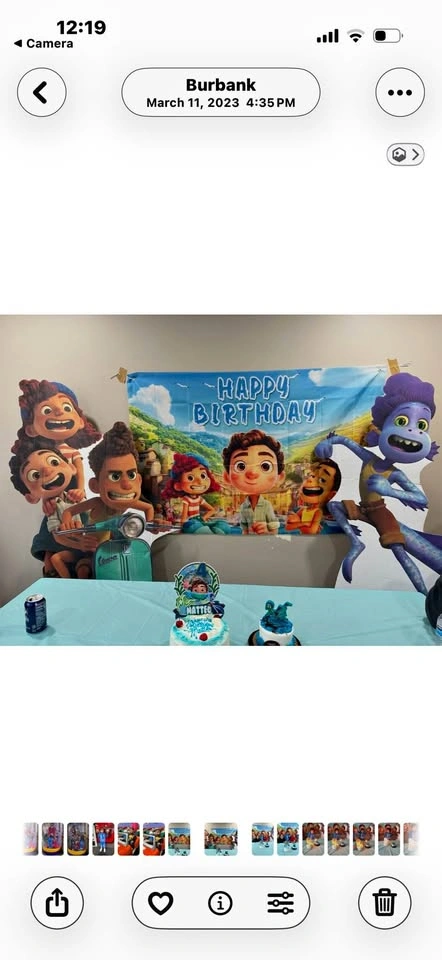 Disney Pixar LUCA Life Size Cardboard Standees & Banner