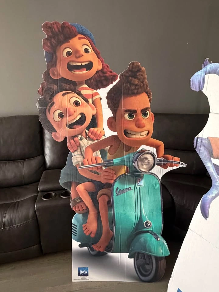 Disney Pixar LUCA Life Size Cardboard Standees & Banner - photo 3