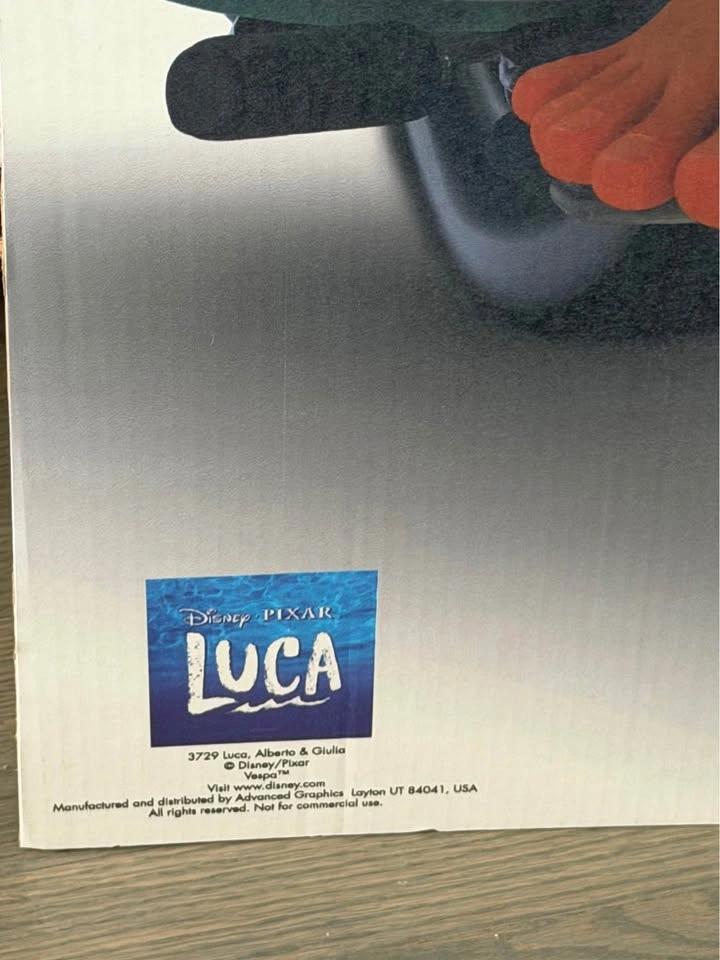 Disney Pixar LUCA Life Size Cardboard Standees & Banner - photo 4