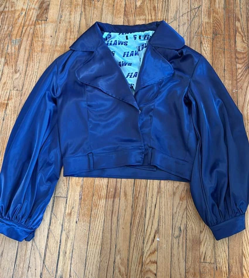 Electric blazer blue