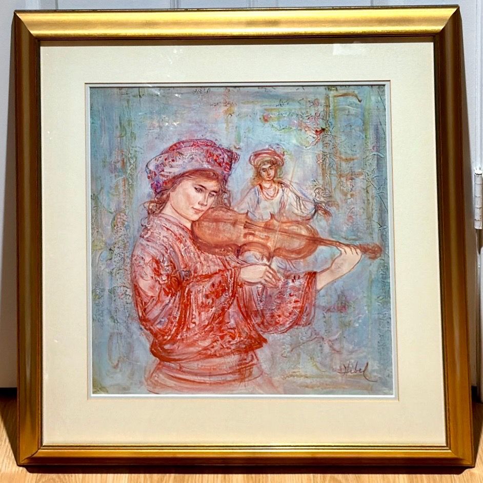 Edna Hibel "Virtuoso" Lithograph - Signed Collector's Edition - photo 2
