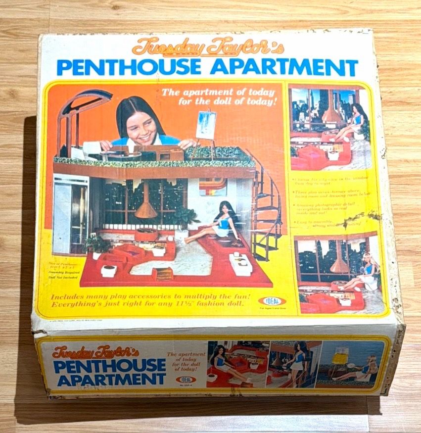 Tuesday Taylor Penthouse Playset by Ideal Toy Corp 1976 Vintage - photo 3