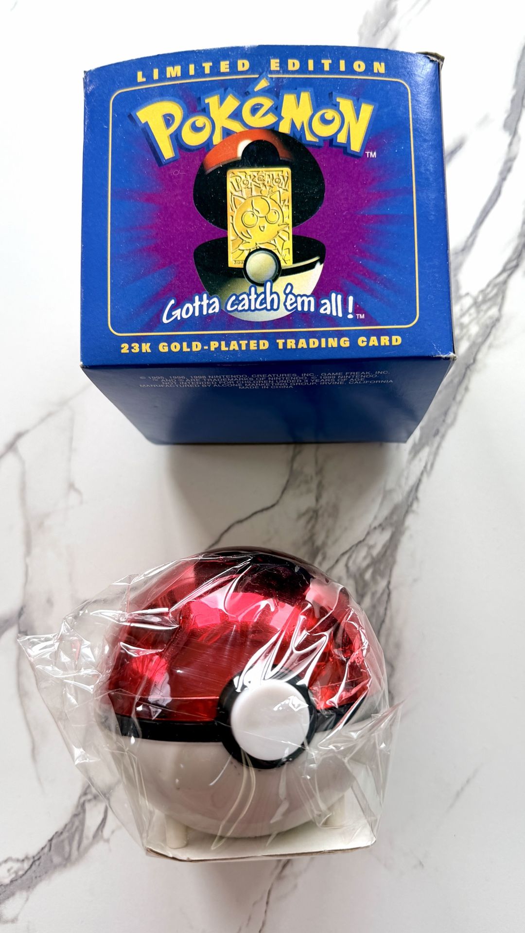 Pokemon 23K Gold Jigglypuff Card - Burger King 1999 Sealed - photo 2