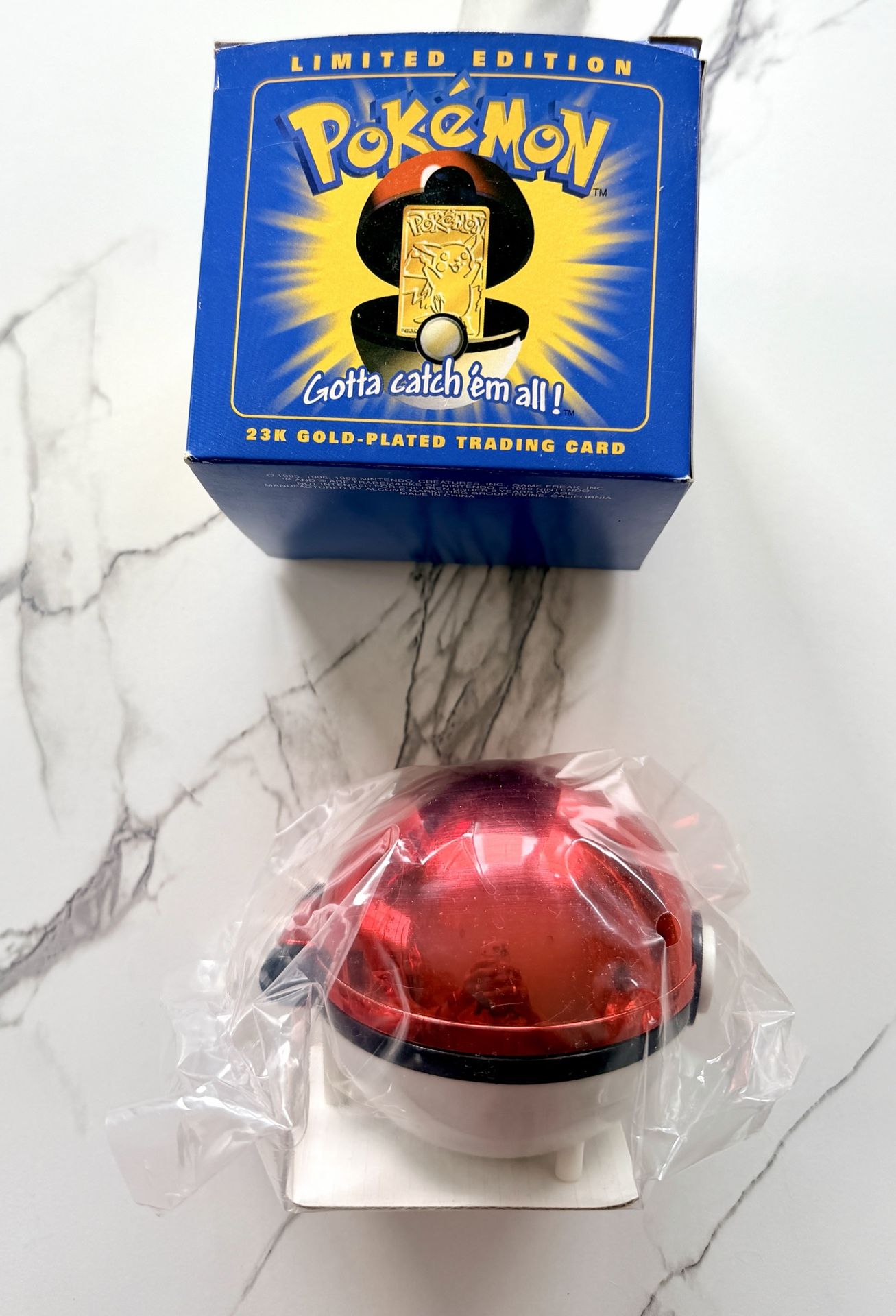 Pokemon 23K Gold Plated Pikachu Card - Burger King 1999 - photo 2