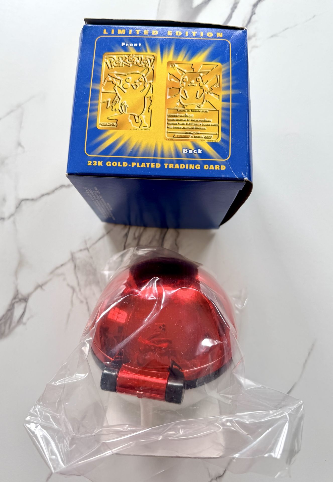 Pokemon 23K Gold Plated Pikachu Card - Burger King 1999 - photo 5
