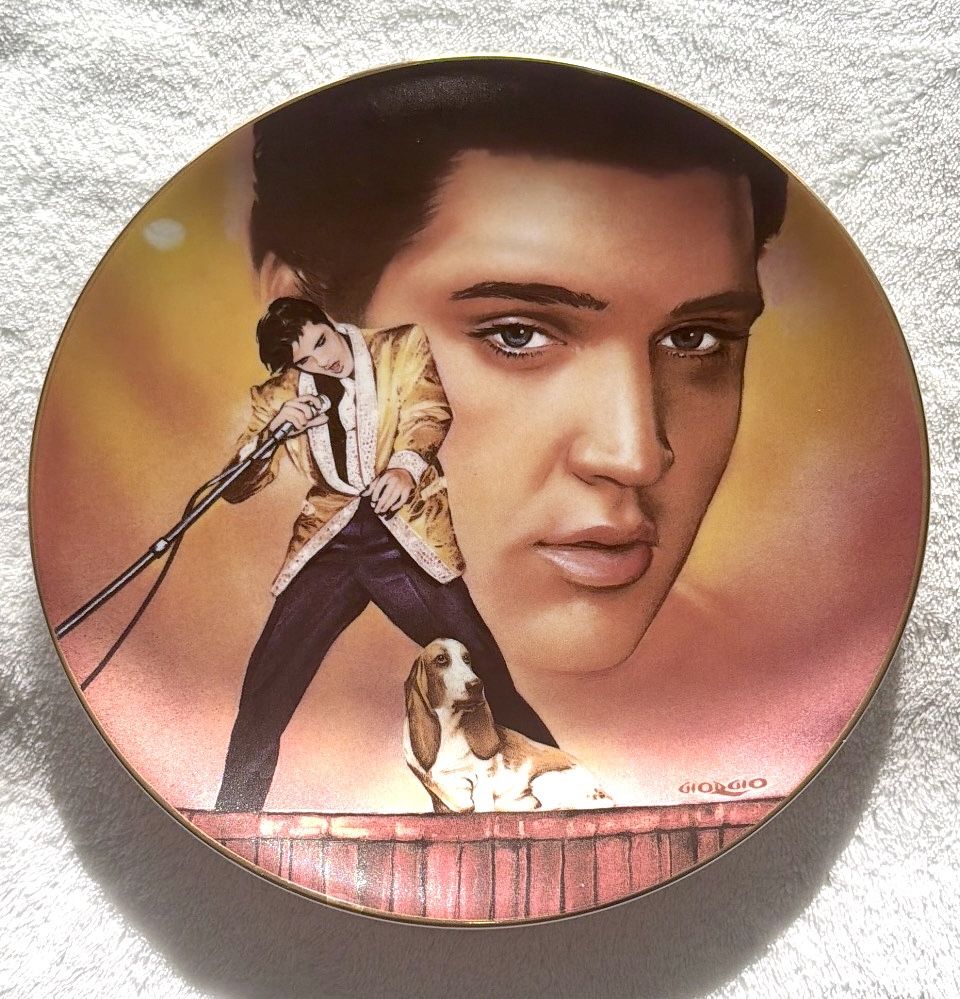 Elvis Presley "Hound Dog" Collector Plate - Limited Edition - photo 2