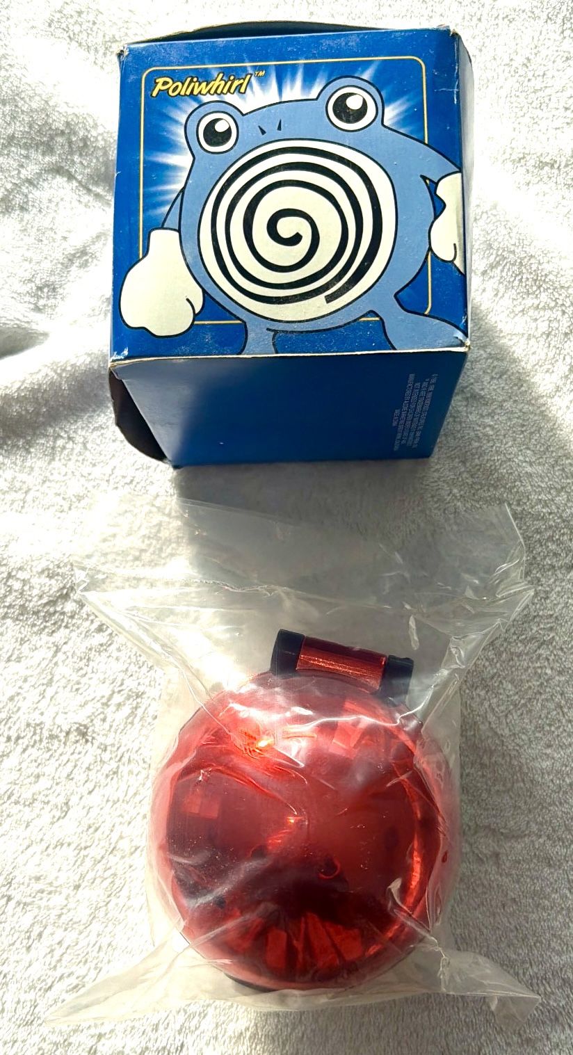 Pokemon 23K Gold Plated Poliwhirl #61 Card - Burger King 1999