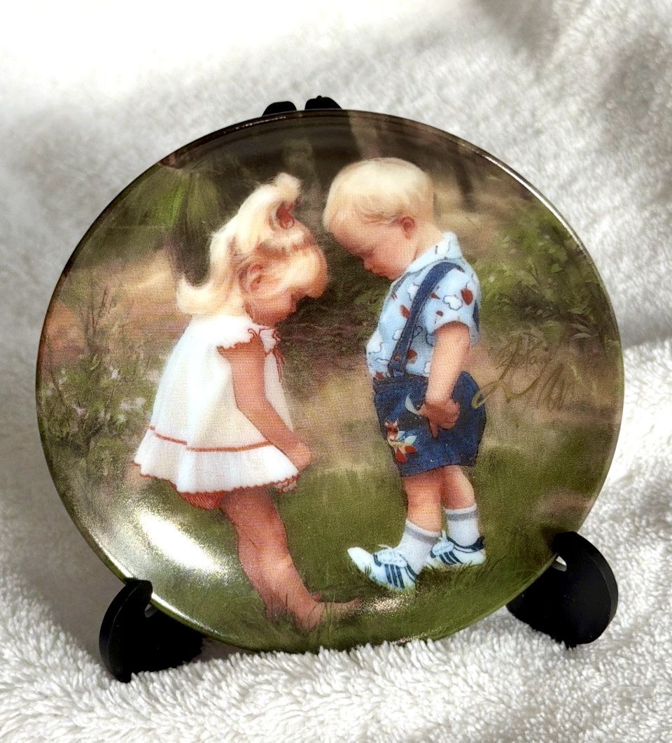 Donald Zolan "New Shoes" Collector Plate - 1993 - photo 2