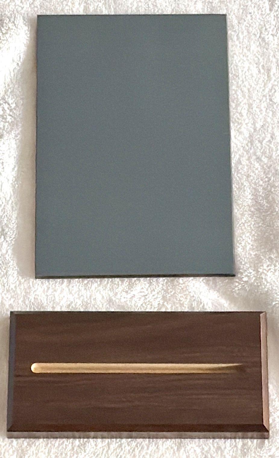 Dad Poem Beveled Edged Keepsake with Wooden Stand - photo 5