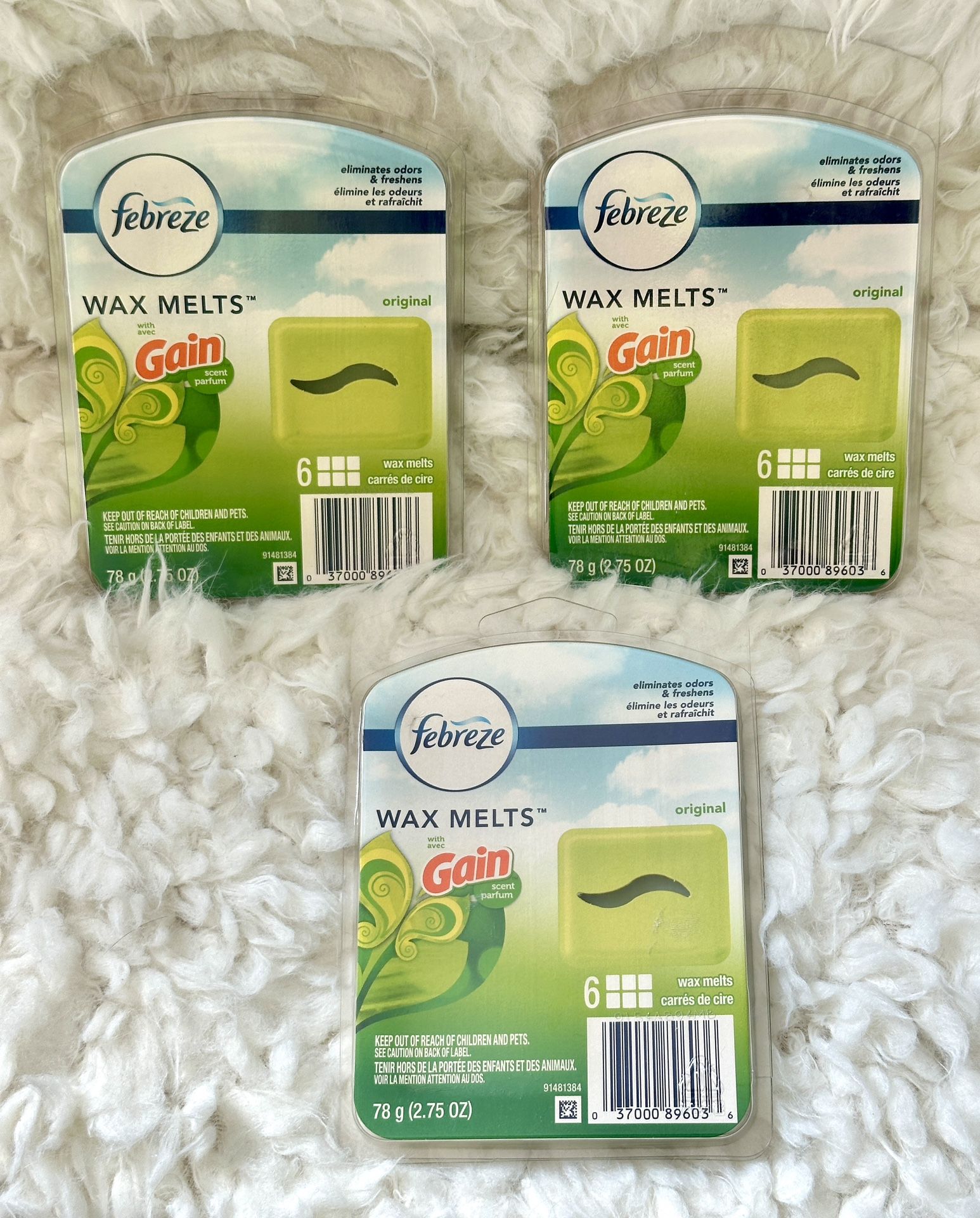 Febreze Wax Melts, 3 Pack - Original Scent