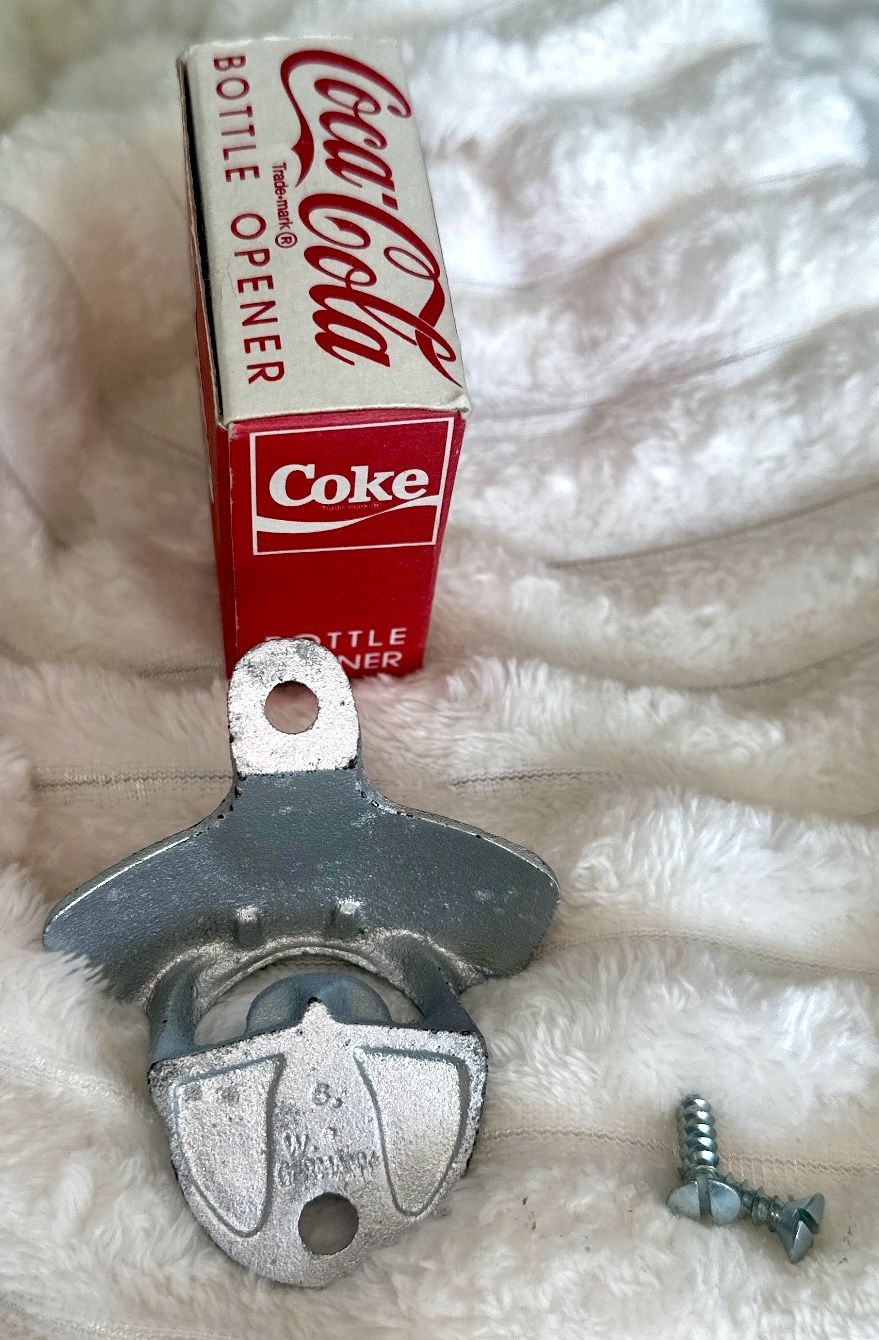 Vintage Coca-Cola Starr X Wall Mount Bottle Opener - New in Box - photo 5