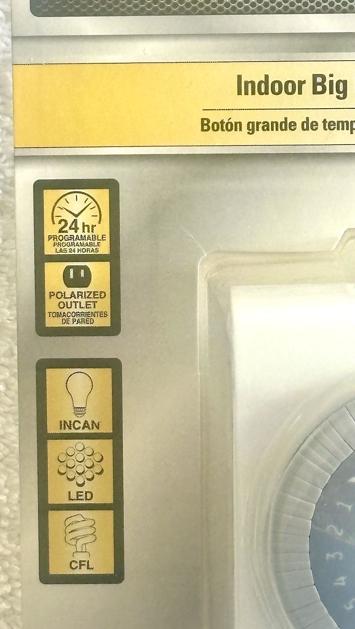 24-Hour Plug-In Mechanical Timer. Defiant - New in Package! - photo 3