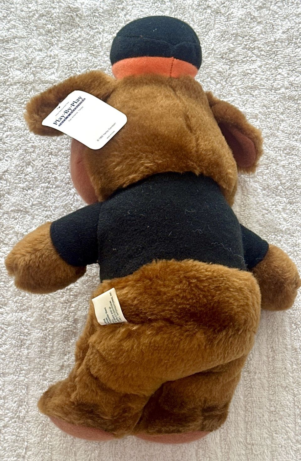 Harley Davidson Plush Biker Bear 14" Vintage 1992 Play by Play - photo 3