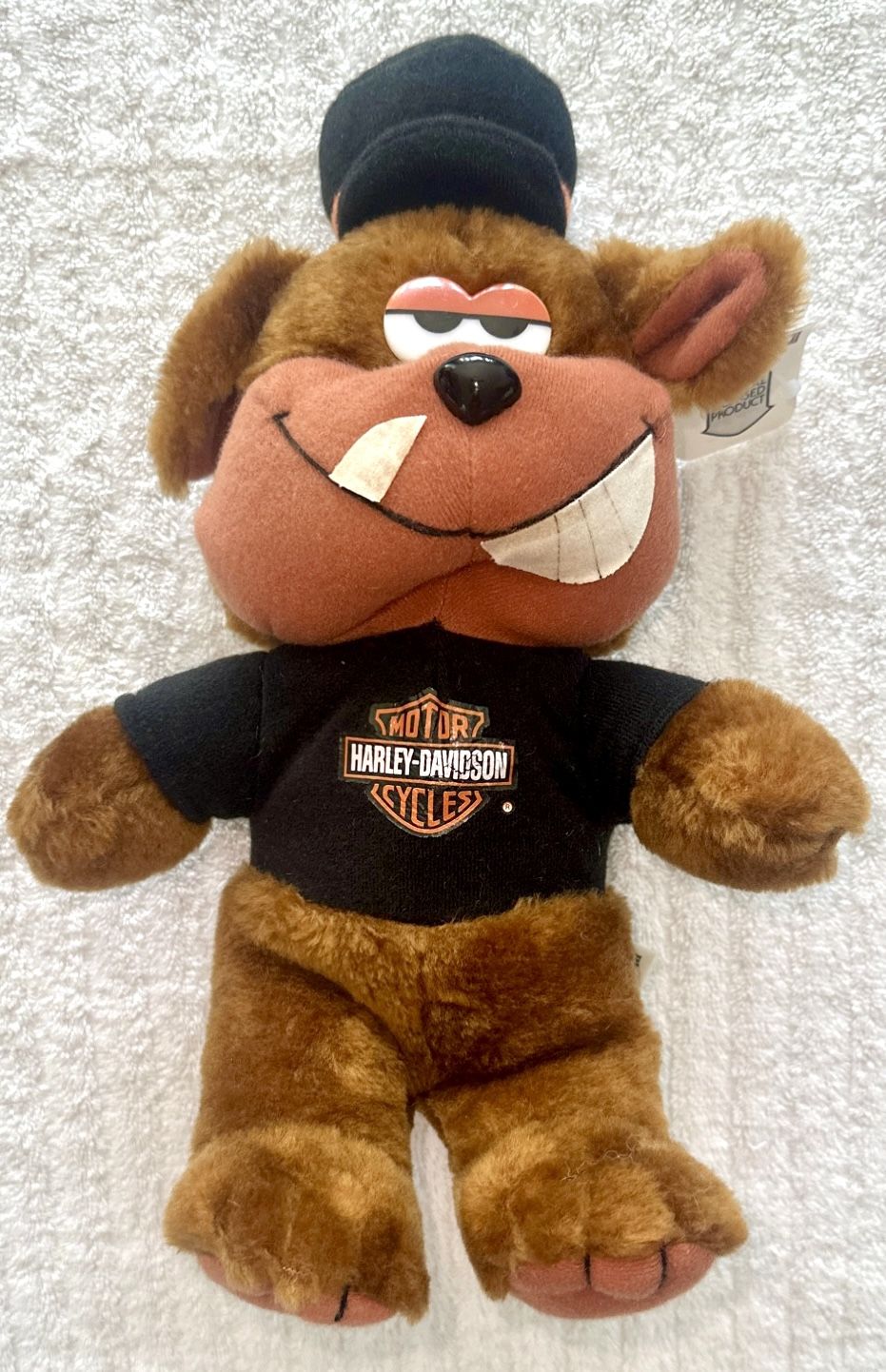 Harley Davidson Plush Biker Bear 14" Vintage 1992 Play by Play - photo 4