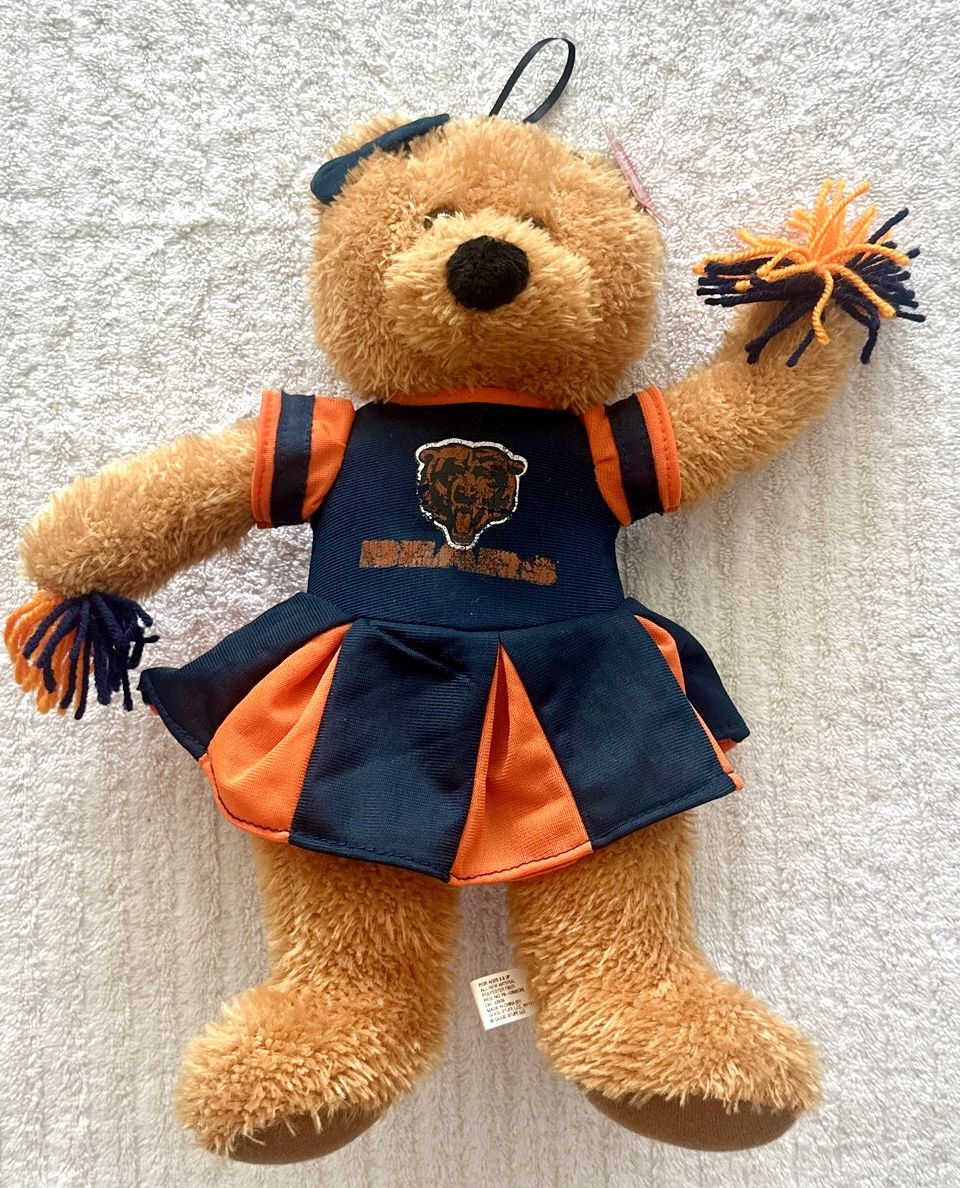 Chicago Bears 15” Cheerleader Plush - Vintage NFL - photo 2