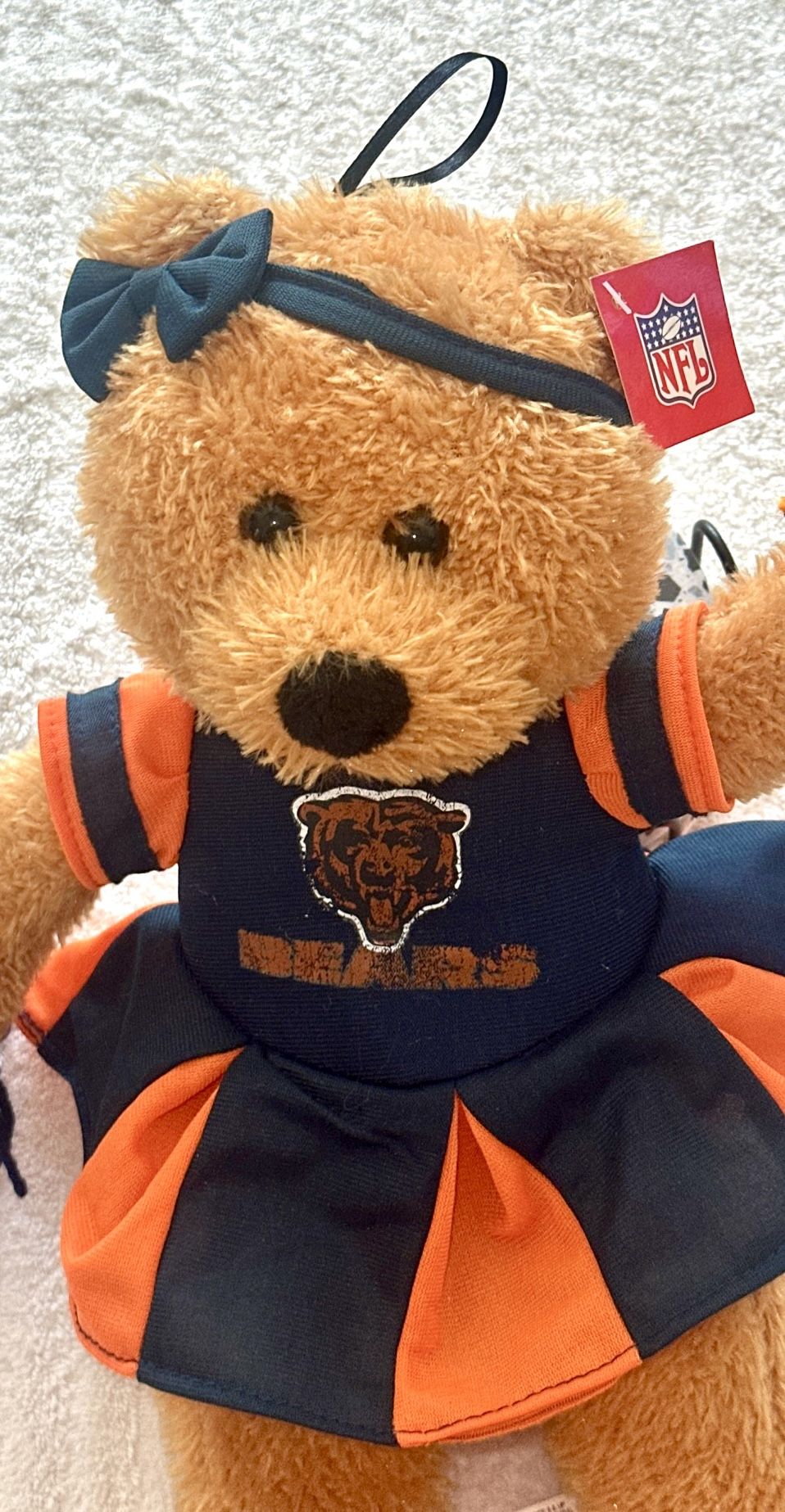 Chicago Bears 15” Cheerleader Plush - Vintage NFL - photo 4