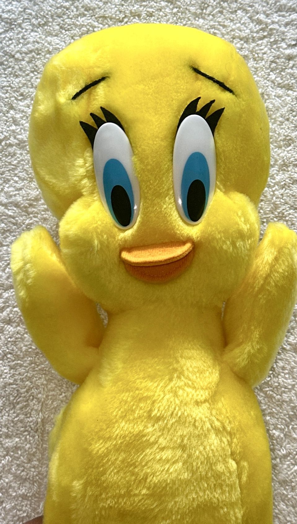 Vintage 1993 Tweety Bird Plush - 16" Tall - Looney Tunes - photo 3