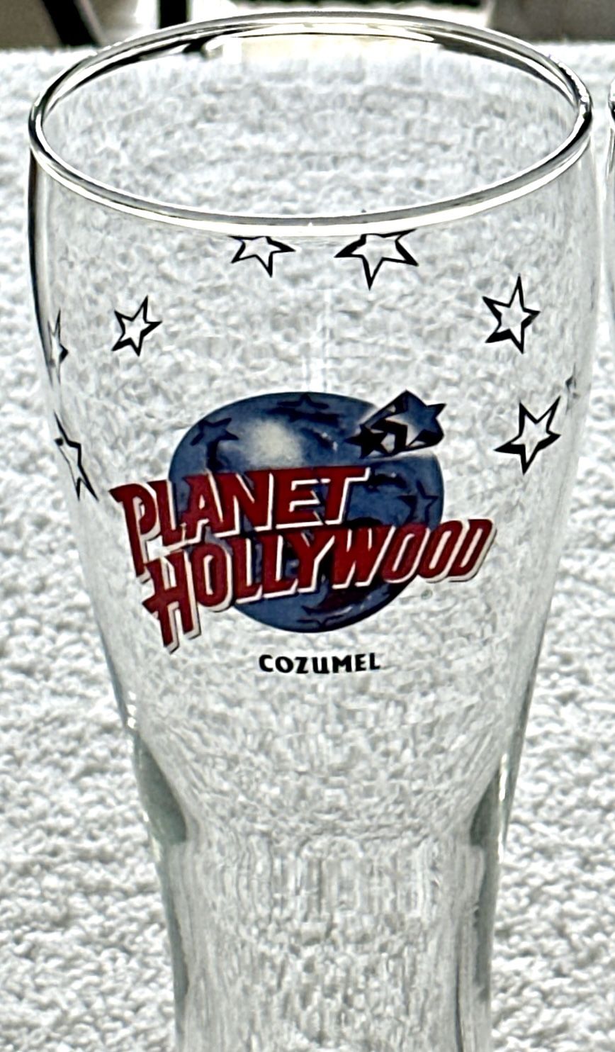 Planet Hollywood Souvenir Pilsner Glasses (Cozumel, Set of 2) - photo 3