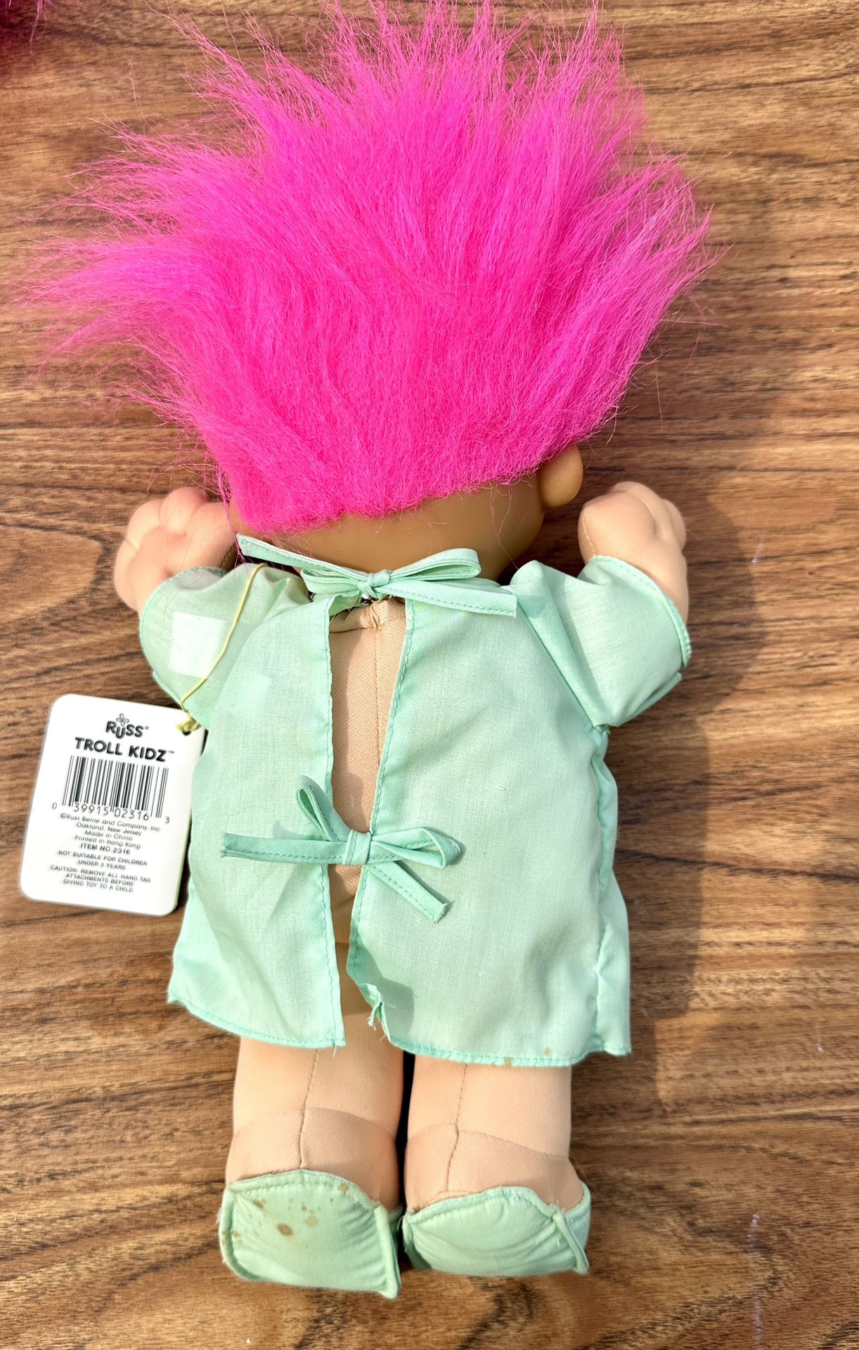 Russ Get Well Soon Troll Kidz 13" Vintage New - photo 2