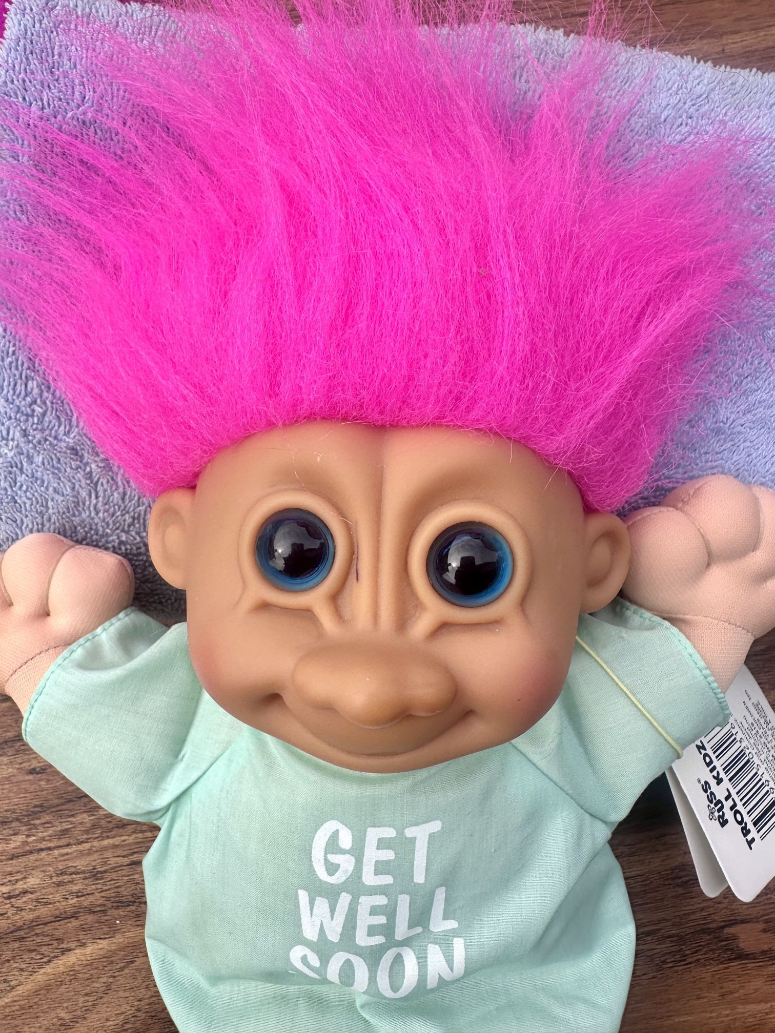 Russ Get Well Soon Troll Kidz 13" Vintage New - photo 3