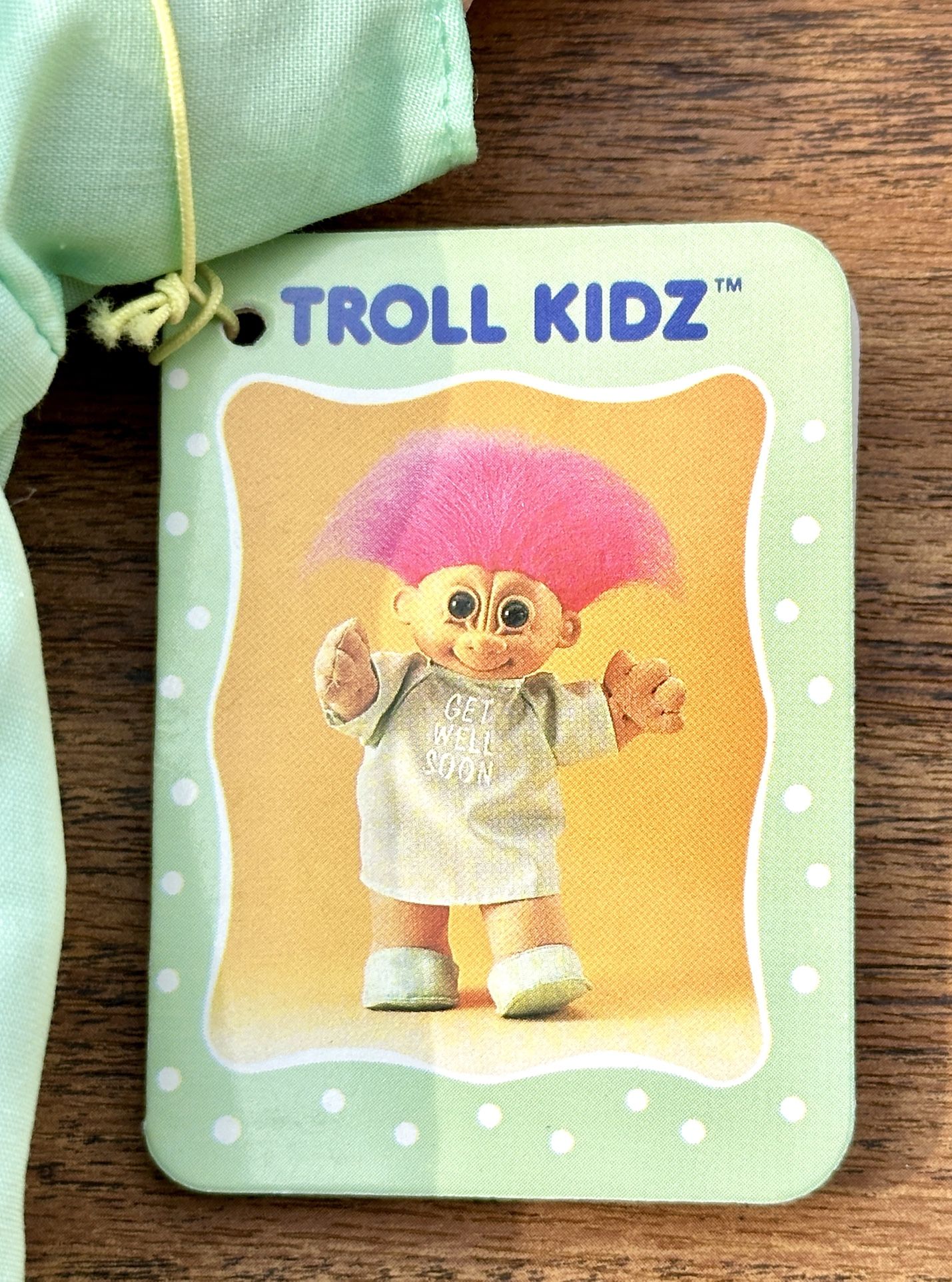 Russ Get Well Soon Troll Kidz 13" Vintage New - photo 5