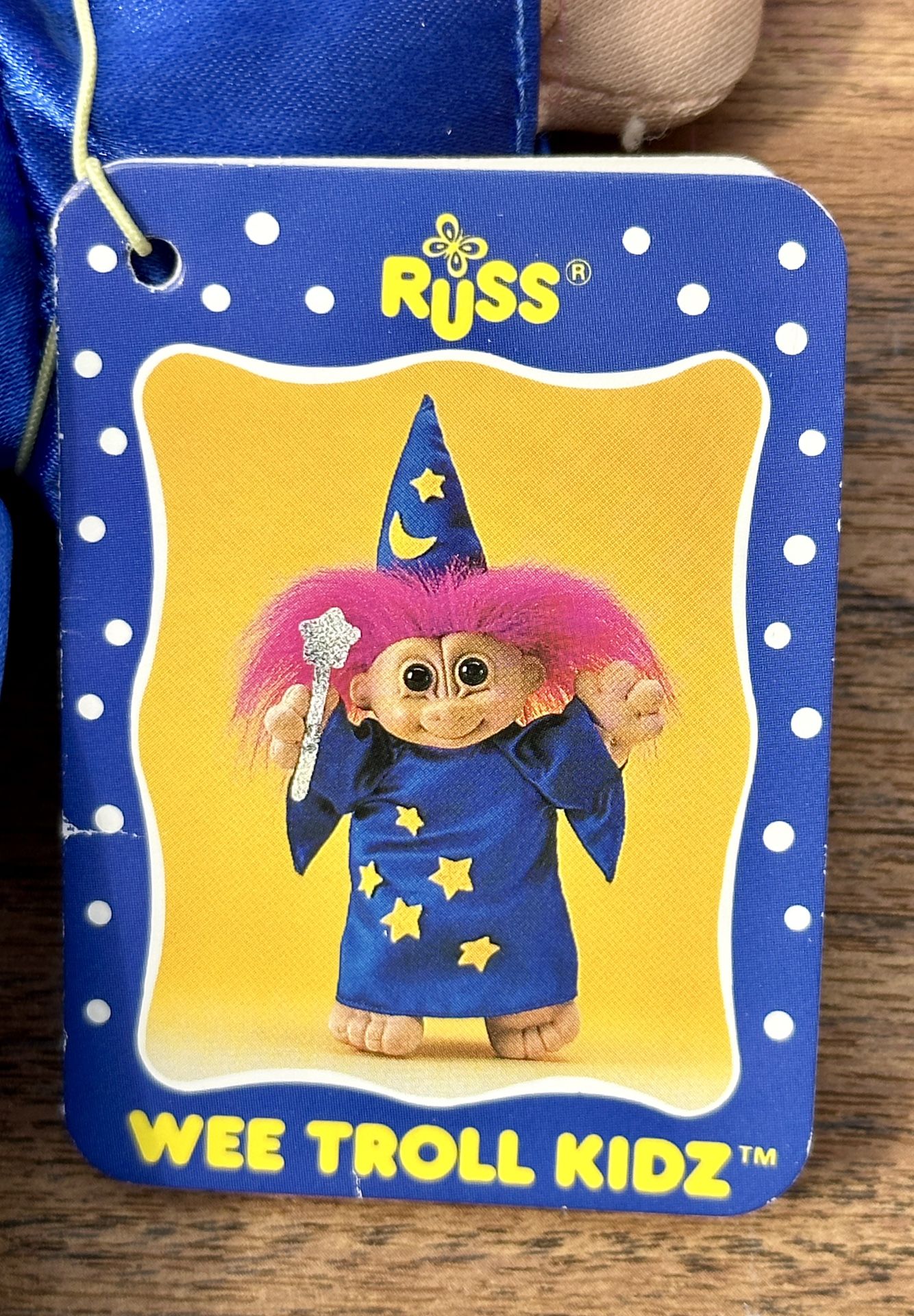 Russ Troll Kidz Wizard Lucky Troll - 12" Tall - Vintage - photo 5