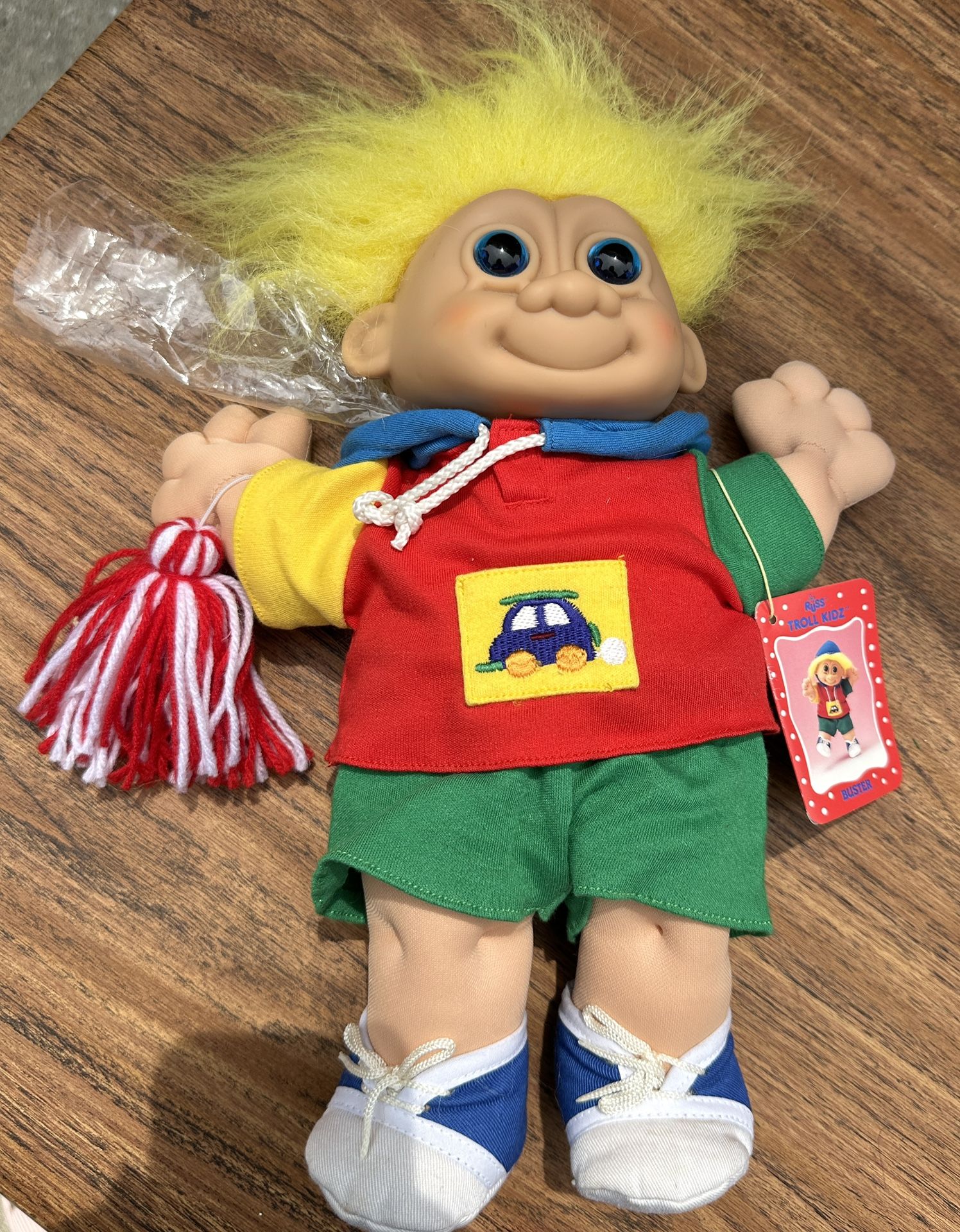 Russ Troll Kidz Buster Doll, 12” with Tags. Vintage-New - photo 2