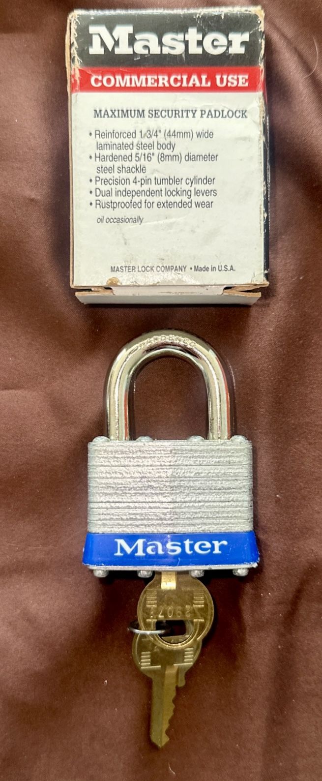 Master Lock Padlock #1 - Max Security, New in Box - photo 2
