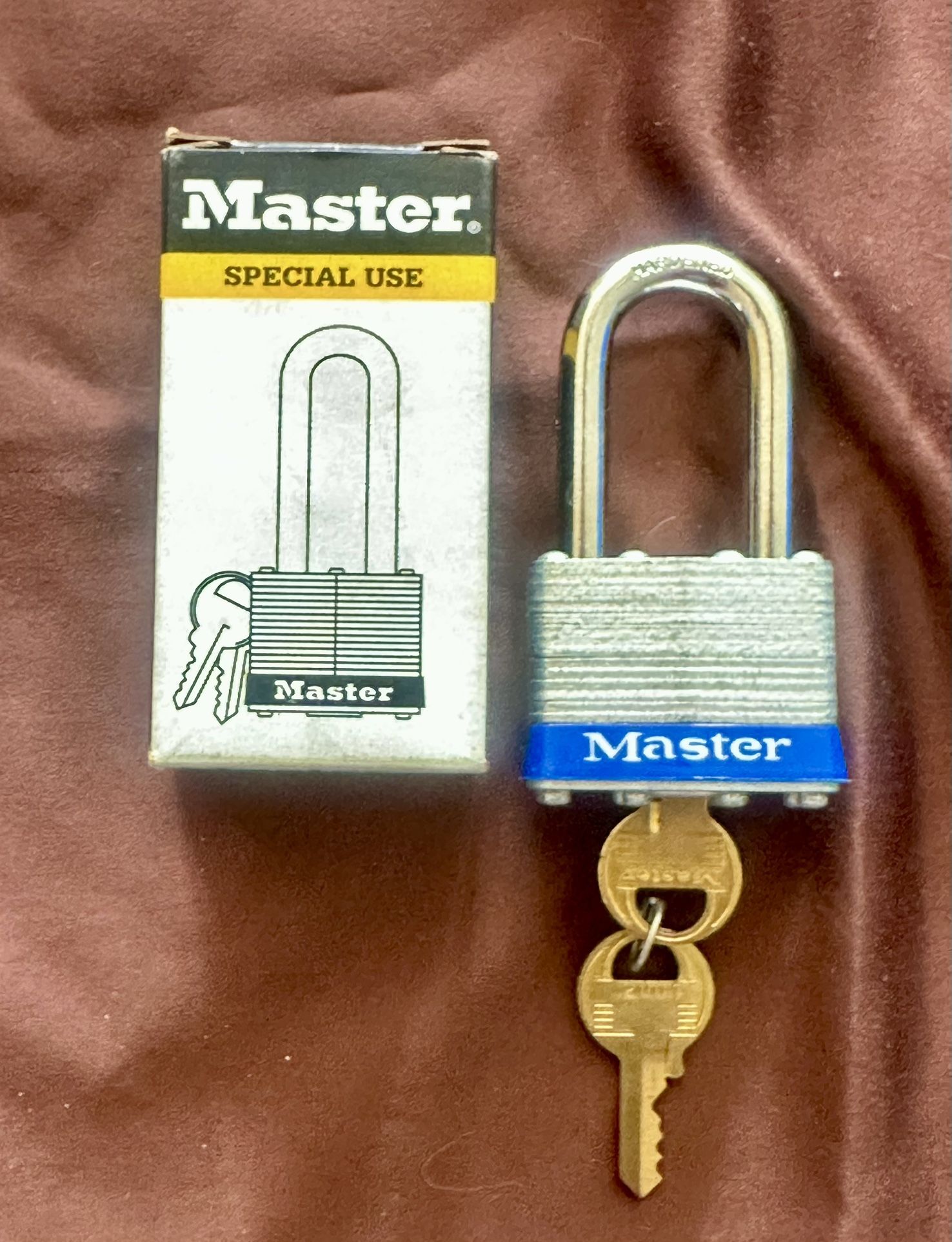 Master PadLock - Special Use Hardened Laminated Steel - 2 Keys -