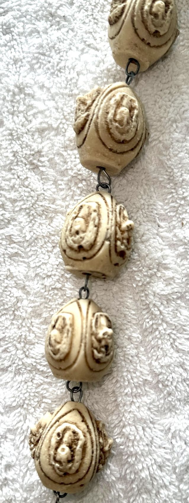 Vintage Wall Rosary - Virgin Mary & Jesus - Made in Italy - photo 5